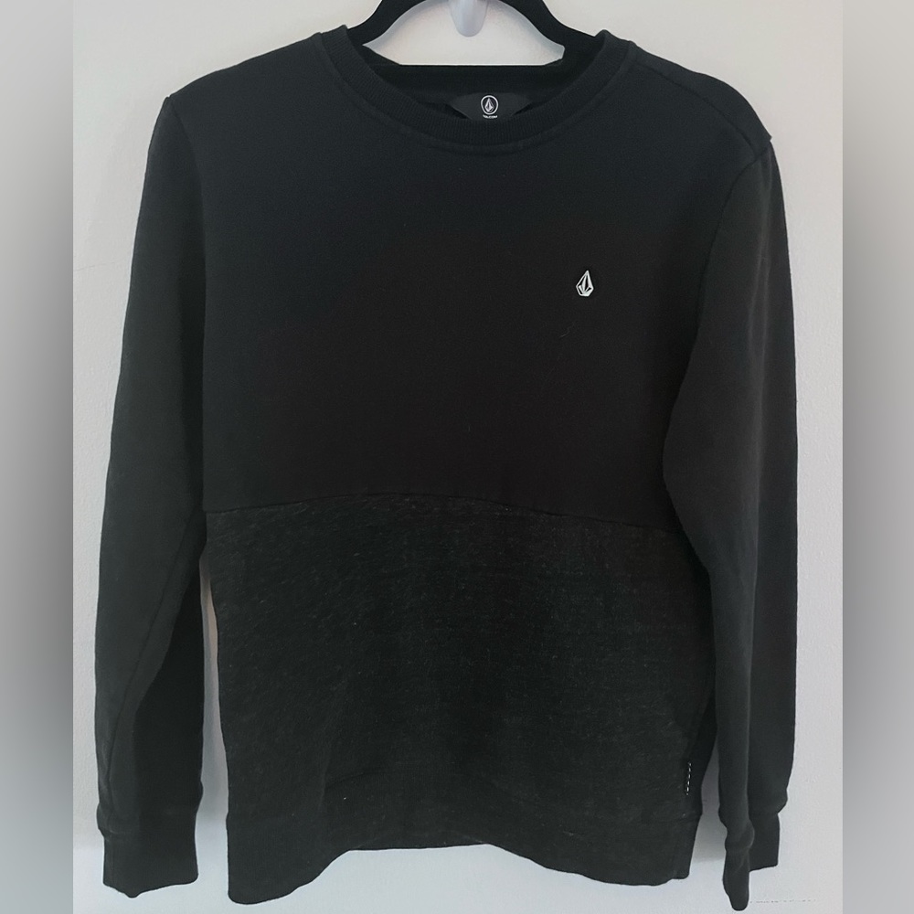 Volcom Sweatshirt Pullover Crew Neck Size Small B… - image 1